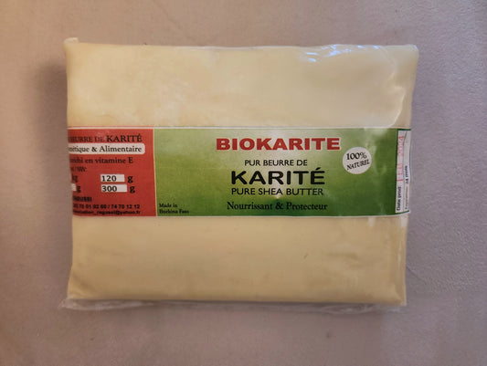 Sachet de Beurre de karité bio pur - 500g